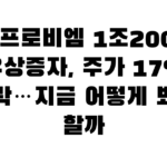 에코프로비엠 1조2000억 유상증자, 주가 17% 급락…지금 어떻게 봐야 할까