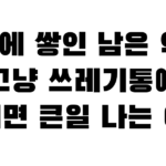 집에 쌓인 남은 약, 그냥 쓰레기통에 버리면 큰일 나는 이유