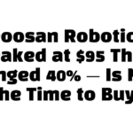 Doosan Robotics Peaked at $95 Then Plunged 40% — Is Now the Time to Buy?