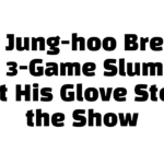 Lee Jung-hoo Breaks His 3-Game Slump — But His Glove Stole the Show